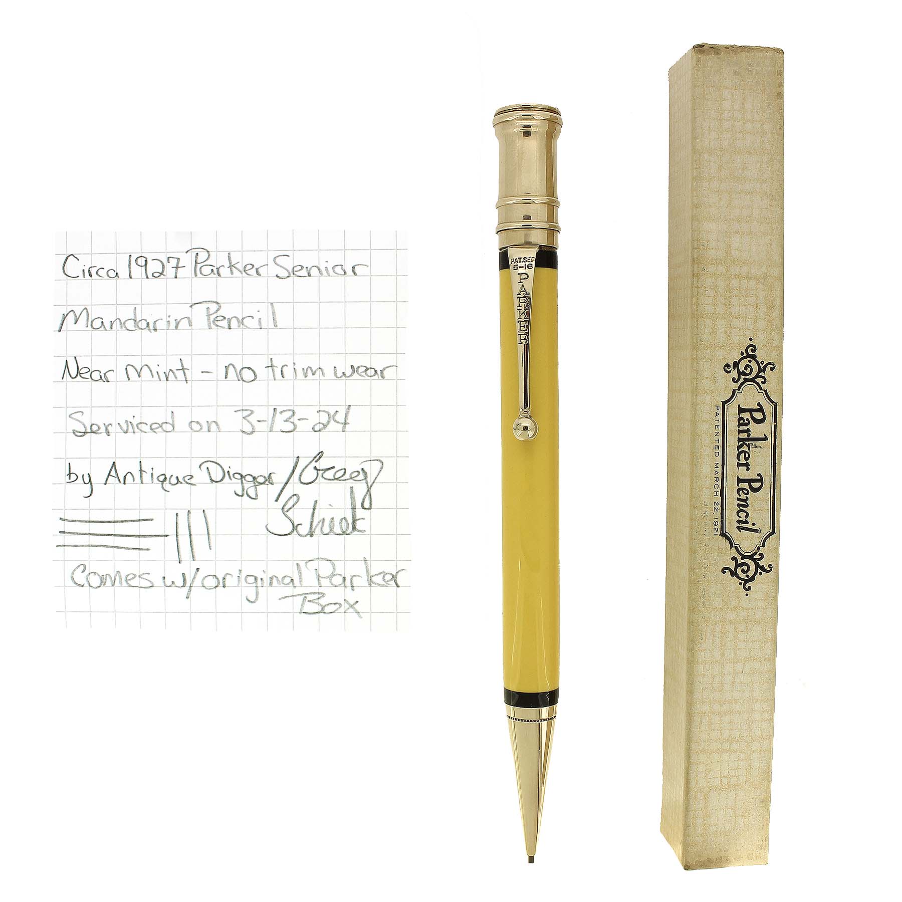 1927ParkerSeniorMandarinYellow