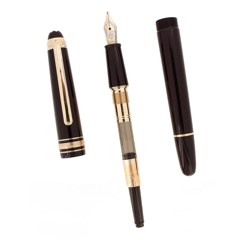 1999 MONTBLANC 75 ANNIVERSARY SPECIAL EDITION 145 CLASSIQUE FOUNTAIN PEN NEVER INKED OFFERED BY ANTIQUE DIGGER