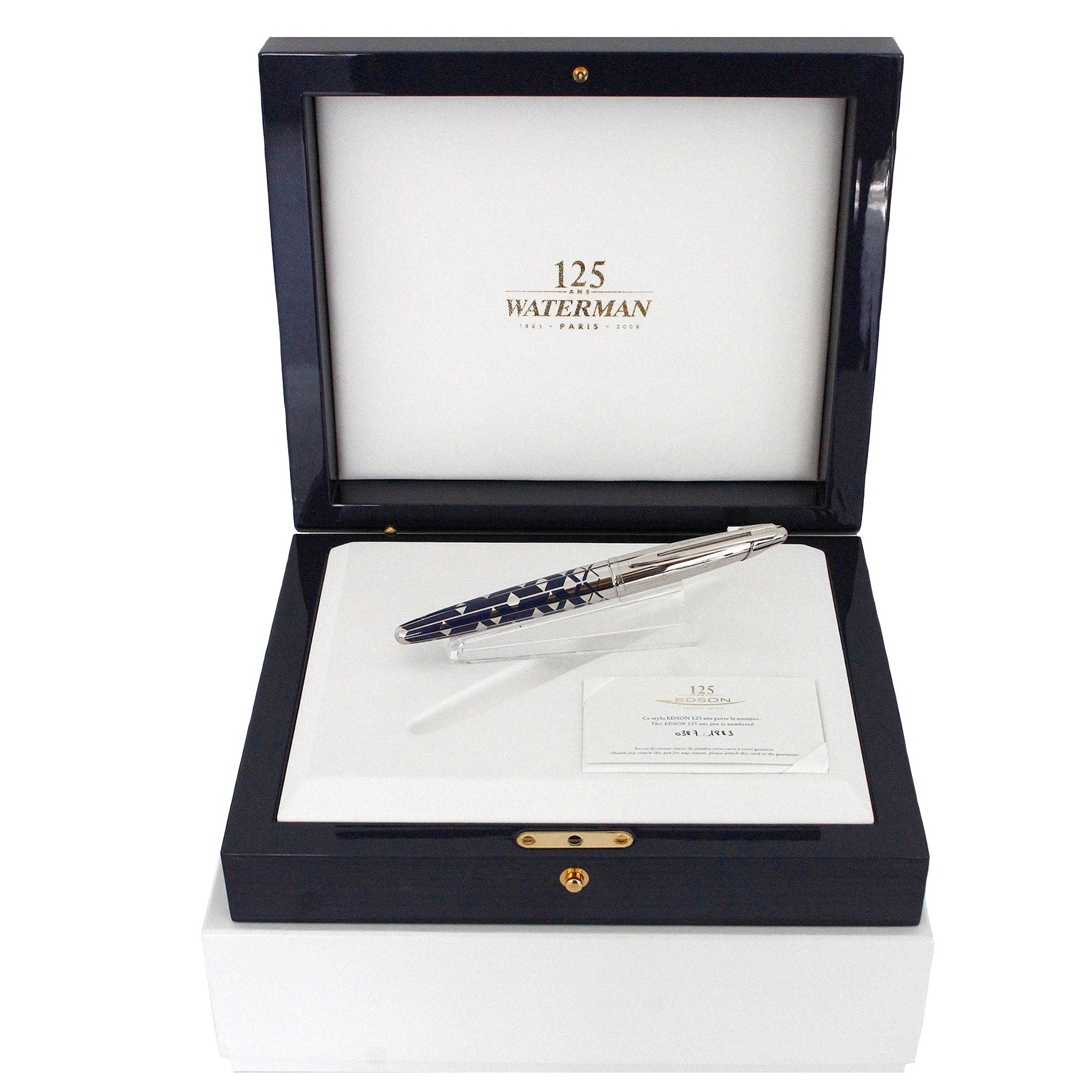 2008 WATERMAN EDSON 125TH ANNIVERSARY LIMITED EDITION 387/1883 FOUNTAI