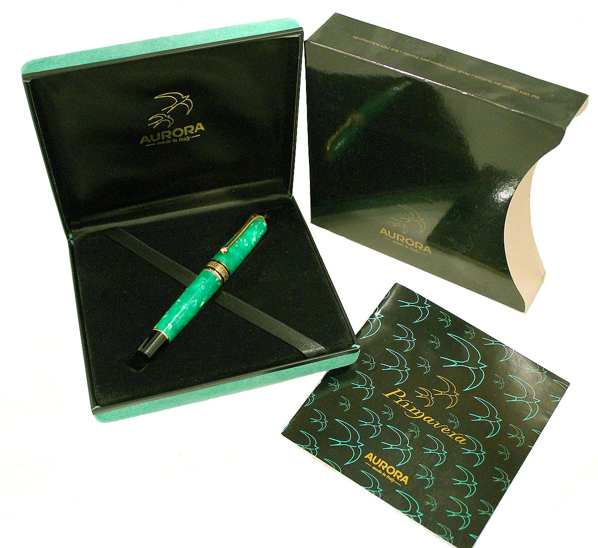 b.glen AURORA in the pen5本セット Aurora CP3 Limited Edition Fountain Pen Set – “Iliad” & “Odyssey