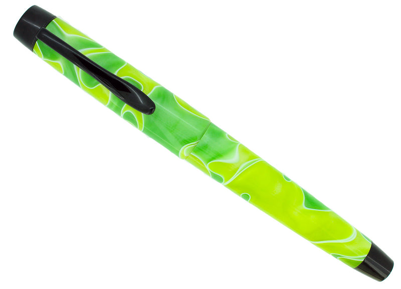 MONTEVERDE INTIMA NEON GREEN FOUNTAIN PEN NEW IN BOX NEVER INKED MINT CONDITION OFFERED BY ANTIQUE DIGGER