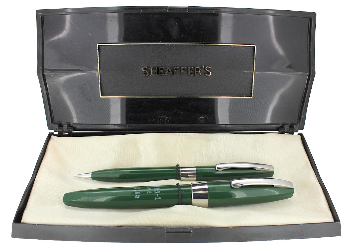 SHEAFFER シェーファー 万年筆 PFM-V　Green　F-nib s-l400.jpg