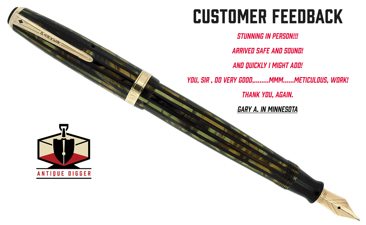 Happy Fountain Pen Customer