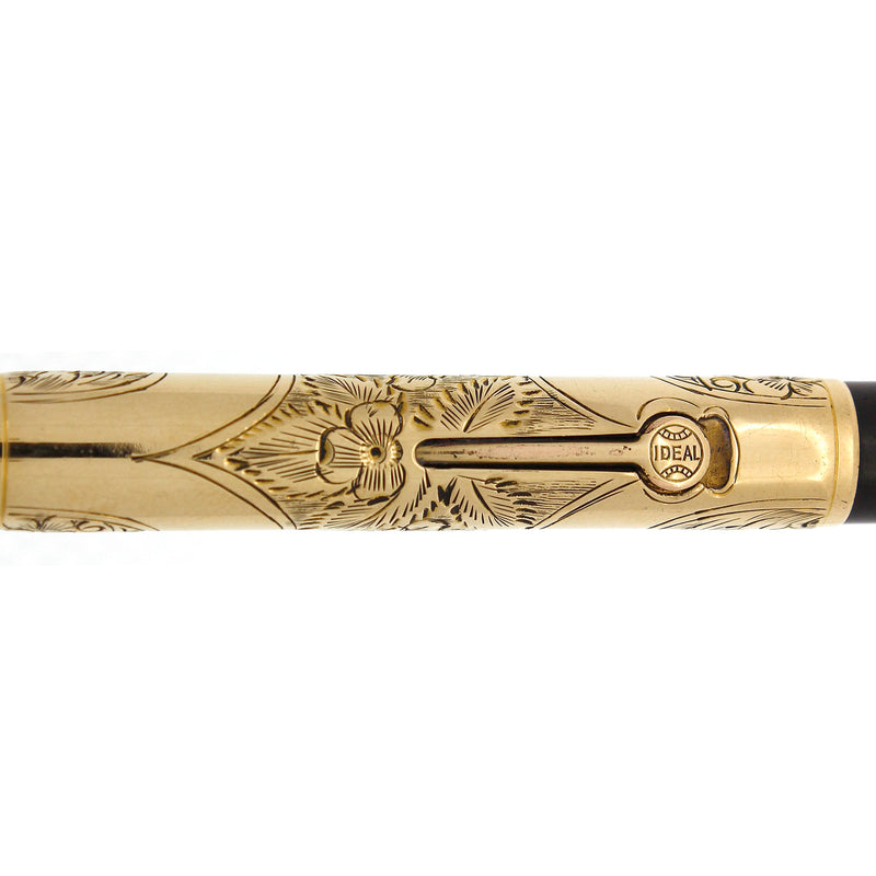 SCARCE CIRCA 1917 WATERMAN ORIENTAL 0552 1/2 FOUNTAIN PEN RESTORED NEAR MINT OFFERED BY ANTIQUE DIGGER