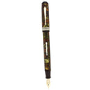 1920S WATERMAN PATRICIAN MOSS AGATE 14K F-BB SEMI-FLEX NIB FOUNTAIN PEN RESTORED NEAR MINT OFFERED BY ANTIQUE DIGGER