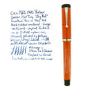 SCARCE CIRCA 1923 DUOFOLD SENIOR RED HARD RUBBER LARGE IMPRINT FOUNTAIN PEN RESTORED OFFERED BY ANTIQUE DIGGER