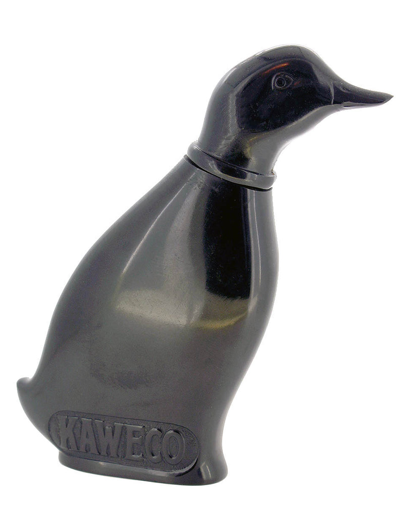 CIRCA 1923 KAWECO DUCK TRAVELING BLACK HARD RUBBER INKWELL EXTREMELY SCARCE OFFERED BY ANTIQUE DIGGER
