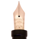 SCARCE CIRCA 1923 DUOFOLD SENIOR RED HARD RUBBER LARGE IMPRINT FOUNTAIN PEN RESTORED OFFERED BY ANTIQUE DIGGER