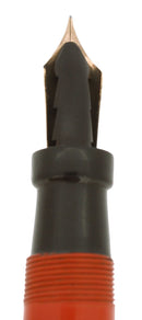 SCARCE C1923 DUOFOLD SENIOR RED HARD RUBBER LARGE IMPRINT FOUNTAIN PEN RESTORED OFFERED BY ANTIQUE DIGGER