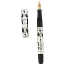 1923 WATERMAN 455 STERLING TREFOIL VINE PATTERN FOUNTAIN PEN RESTORED OFFERED BY ANTIQUE DIGGER