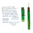 CIRCA 1925 SHEAFFER JADE FLAT TOP PORTHOLE DEMONSTRATOR FOUNTAIN PEN MINT OFFERED BY ANTIQUE DIGGER