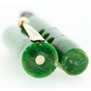 CIRCA 1925 SHEAFFER JADE FLAT TOP PORTHOLE DEMONSTRATOR FOUNTAIN PEN MINT OFFERED BY ANTIQUE DIGGER
