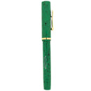 1926 CONKLIN $5.00 MOTTLED GREEN 14K SEMI-FLEX NIB FOUNTAIN PEN RESTORED
