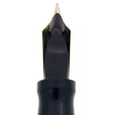 C1926 CONKLIN SENIOR ENDURA SAPPHIRE BLUE FOUNTAIN PEN RESTORED MINT OFFERED BY ANTIQUE DIGGER