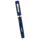 C1926 CONKLIN SENIOR ENDURA SAPPHIRE BLUE FOUNTAIN PEN RESTORED MINT OFFERED BY ANTIQUE DIGGER