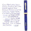 1926 CONKLIN SENIOR ENDURA SAPPHIRE BLUE FOUNTAIN PEN RESTORED NEAR MINT OFFERED BY ANTIQUE DIGGER