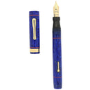 1926 CONKLIN SENIOR ENDURA SAPPHIRE BLUE FOUNTAIN PEN RESTORED NEAR MINT OFFERED BY ANTIQUE DIGGER