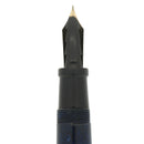 FIRST YEAR 1927 SENIOR PARKER DUOFOLD BLUE ON BLUE LAPIS FOUNTAIN PEN RESTORED OFFERED BY ANTIQUE DIGGER