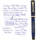 FIRST YEAR 1927 SENIOR PARKER DUOFOLD BLUE ON BLUE LAPIS FOUNTAIN PEN RESTORED OFFERED BY ANTIQUE DIGGER