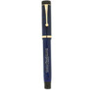 FIRST YEAR 1927 SENIOR PARKER DUOFOLD BLUE ON BLUE LAPIS FOUNTAIN PEN RESTORED OFFERED BY ANTIQUE DIGGER