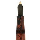 1927 WATERMAN #56 RED WOODGRAIN #6 14K MEDIUM NIB FOUNTAIN PEN RESTORED