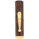 1927 WATERMAN #56 RED WOODGRAIN #6 14K MEDIUM NIB FOUNTAIN PEN RESTORED