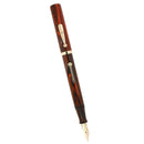 SCARCE CIRCA 1927 WATERMAN 58 WOOD GRAIN F-BBB FLEX NIB FOUNTAIN PEN RESTORED OFFERED BY ANTIQUE DIGGER