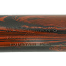 SCARCE C1927 WATERMAN 58 WOOD GRAIN F-BBB FLEX NIB FOUNTAIN PEN RESTORED OFFERED BY ANTIQUE DIGGER