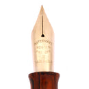 SCARCE C1927 WATERMAN 58 WOOD GRAIN F-BBB FLEX NIB FOUNTAIN PEN RESTORED OFFERED BY ANTIQUE DIGGER