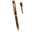 CIRCA 1927 WATERMAN 56 RED WOODGRAIN MECHANICAL PENCIL WORKING OFFERED BY ANTIQUE DIGGER