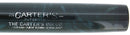 RARE C1928 CARTER'S OVERSIZE BLUE MARBLED W/BLACK ENDS FOUNTAIN PEN RESTORED OFFERED BY ANTIQUE DIGGER