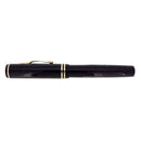 SCARCE CIRCA 1928 CARTER'S OVERSIZE 2117 POLISHED BLACK FOUNTAIN PEN RESTORED OFFERED BY ANTIQUE DIGGER