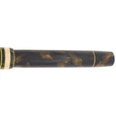 STICKERED 1929 CONKLIN ENDURA IMPERIAL BLUE AND GOLD FOUNTAIN PEN RESTORED SCARCE OFFERED BY ANTIQUE DIGGER