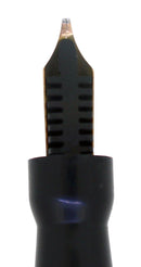 RARE C1928 SWAN MABIE TODD TANGERINE CELLULOID STUB NIB FOUNTAIN PEN RESTORED OFFERED BY ANTIQUE DIGGER