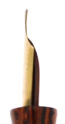 C1928 WATERMAN 52 RED RIPPLE 14K F-BBB 1.82MM FLEX NIB FOUNTAIN PEN STICKERED OFFERED BY ANTIQUE DIGGER