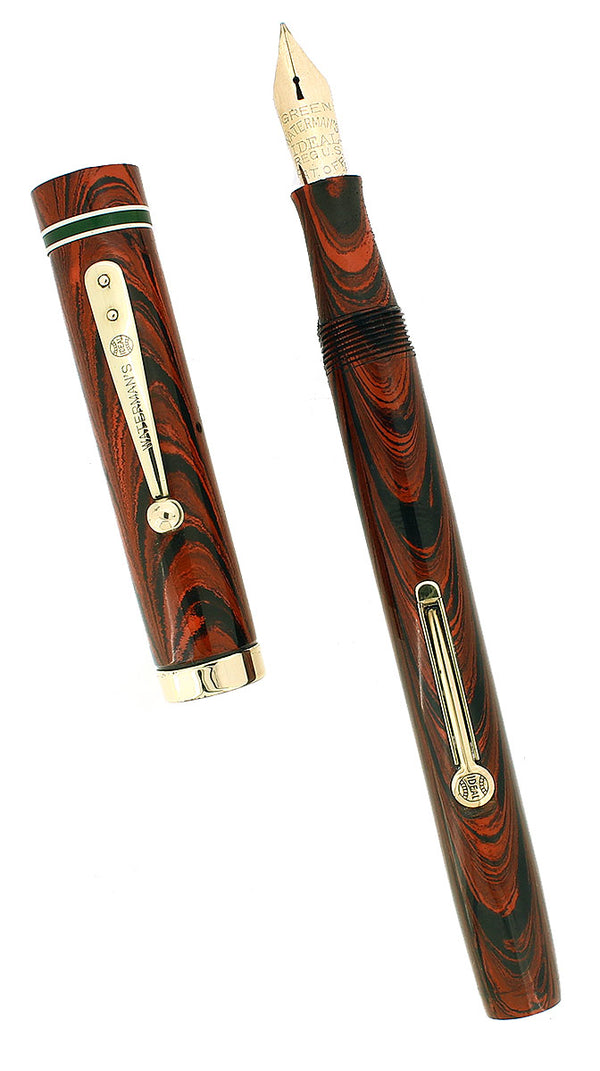 1928Waterman5GreenFountainPen4