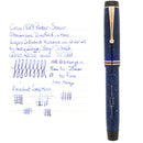CIRCA 1929 SENIOR DUOFOLD STREAMLINE LAPIS BLUE FOUNTAIN PEN RESTORED OFFERED BY ANTIQUE DIGGER