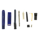 CIRCA 1929 SENIOR DUOFOLD STREAMLINE LAPIS BLUE FOUNTAIN PEN RESTORED OFFERED BY ANTIQUE DIGGER