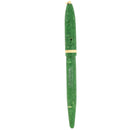 SCARCE 1929 SHEAFFER JADE GREEN STANDARD SIZE RING TOP BALANCE FOUNTAIN PEN RESTORED OFFERED BY ANTIQUE DIGGER