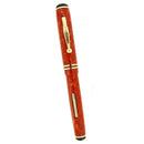 SCARCE CIRCA 1930 CARTER'S CORAL SLENDER STUBBY STREAMLINE FOUNTAIN PEN RESTORED OFFERED BY ANTIQUE DIGGER