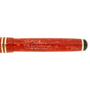 SCARCE CIRCA 1930 CARTER'S CORAL SLENDER STUBBY STREAMLINE FOUNTAIN PEN RESTORED OFFERED BY ANTIQUE DIGGER