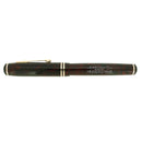 C1930S CARTER'S MOTTLED RED STANDARD STREAMLINE FOUNTAIN PEN RESTORED OFFERED BY ANTIQUE DIGGER