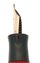 C1930 PARKER STREAMLINE DUOFOLD JR LACQUER RED FOUNTAIN PEN RESTORED OFFERED BY ANTIQUE DIGGER