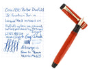 C1930 PARKER STREAMLINE DUOFOLD JR LACQUER RED FOUNTAIN PEN RESTORED OFFERED BY ANTIQUE DIGGER