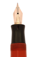 C1930 PARKER STREAMLINE DUOFOLD JR LACQUER RED FOUNTAIN PEN RESTORED OFFERED BY ANTIQUE DIGGER