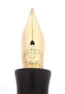 C1932 CARTER'S GREEN & BLACK CELLULOID FOUNTAIN PEN RESTORED  OFFERED BY ANTIQUE DIGGER