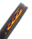 CIRCA 1932 CONKLIN OVERSIZE NOZAC BLACK 7M WORD GAUGE V-LINE BARREL FOUNTAIN PEN RESTORED OFFERED BY ANTIQUE DIGGER