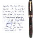 1932 PARKER SENIOR STREAMLINE DUOFOLD BURGUNDY BLACK FOUNTAIN PEN RESTORED OFFERED BY ANTIQUE DIGGER