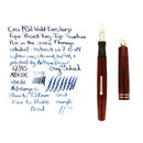 SCARCE CIRCA 1932 WAHL EVERSHARP EQUI-POISED FLAMINGO RINGTOP FOUNTAIN PEN RESTORED OFFERED BY ANTIQUE DIGGER