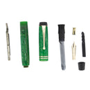 CIRCA 1933 PARKER DUOFOLD JR STREAMLINE JADE FOUNTAIN PEN RESTORED NEAR MINT OFFERED BY ANTIQUE DIGGER